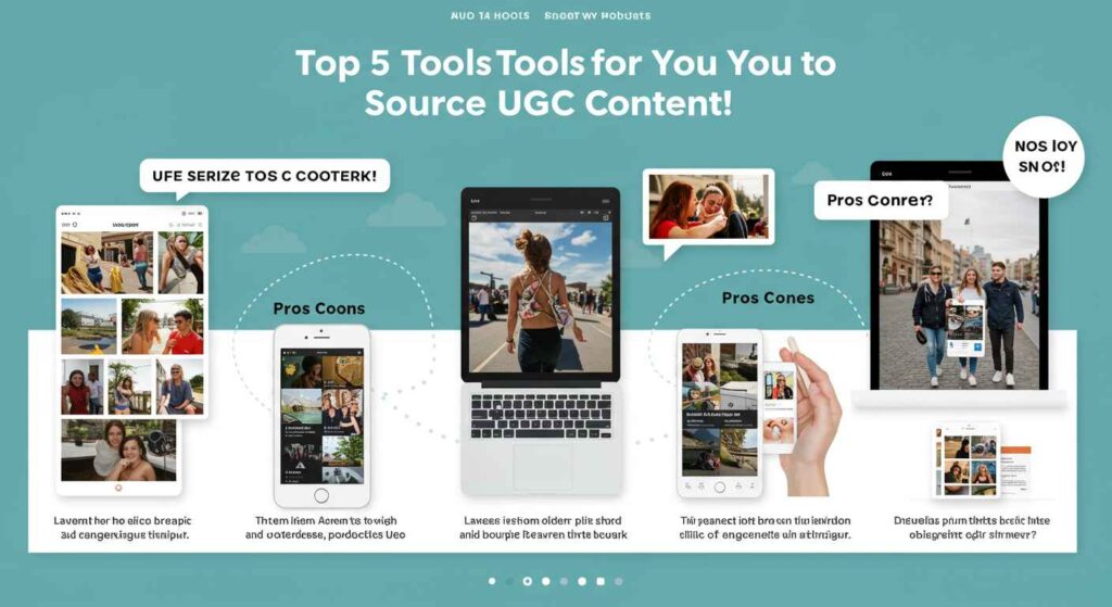 Top 5 Tools for You to Source UGC Content!