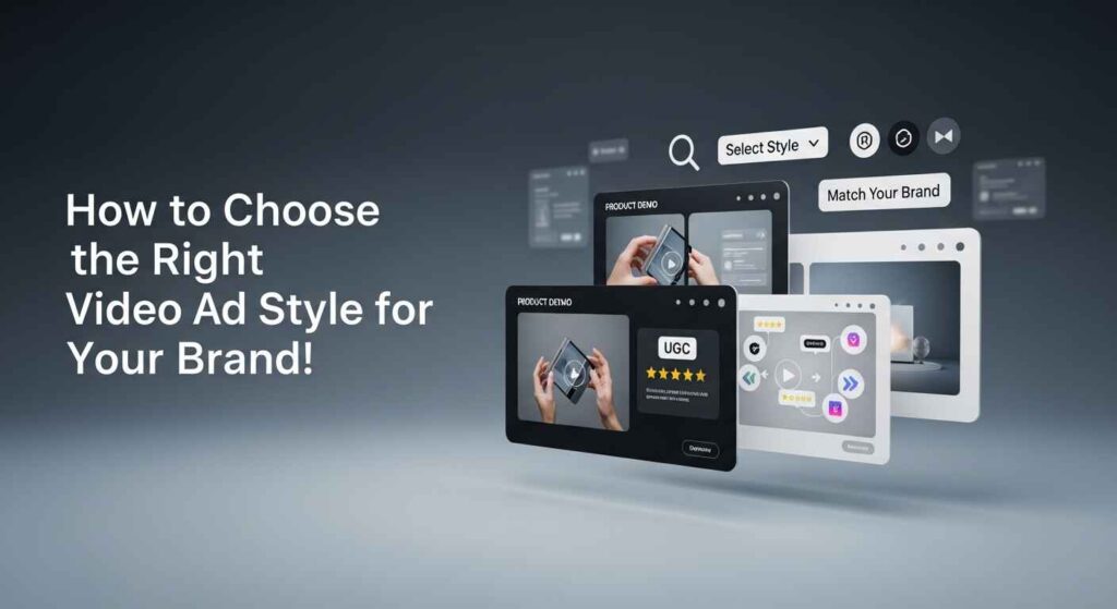 How to Choose the Right Video Ad Style for Your Brand!