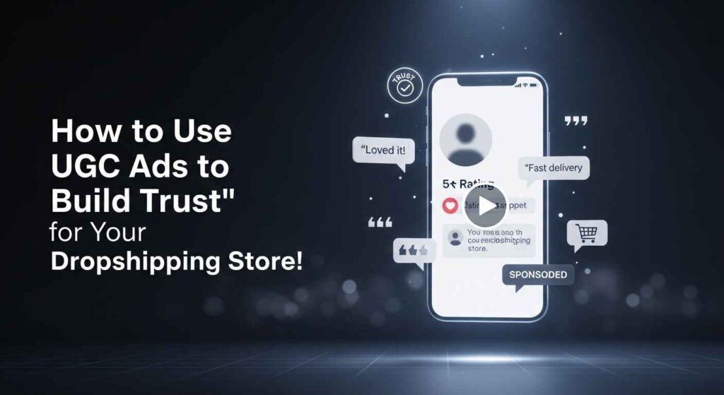 How to Use UGC Ads to Build Trust for Your Dropshipping Store!