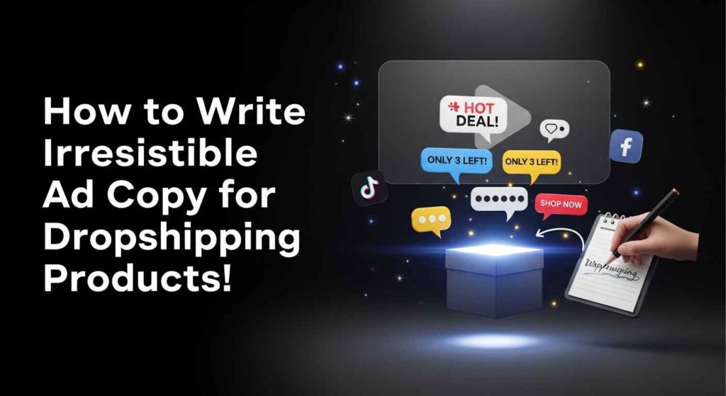 How to Write Irresistible Ad Copy for Dropshipping Products!